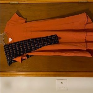 LuLaRoe top plus leggings